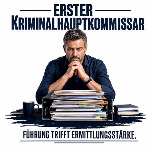 Tasse »Erster Kriminalhauptkommissar«