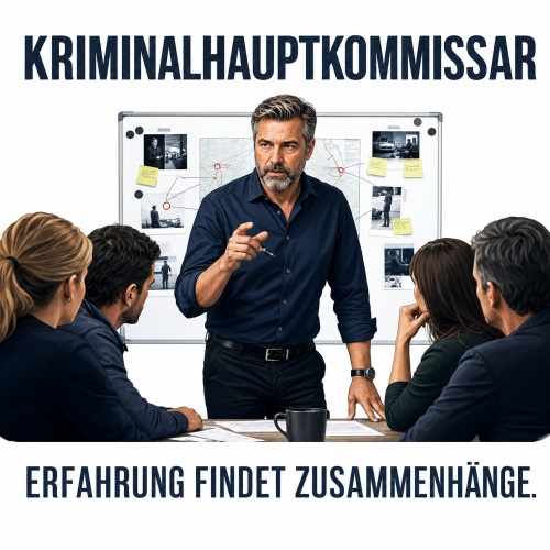 Tasse »Kriminalhauptkommissar – Erfahrung...