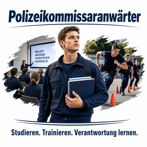 Tasse »Polizeikommissaranwärter«