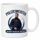 Tasse »Polizeimeister – Wachsam. Verlässlich. Einsatzbereit.«