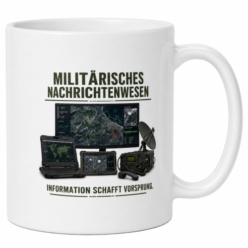 Tasse »Militärisches Nachrichtenwesen«
