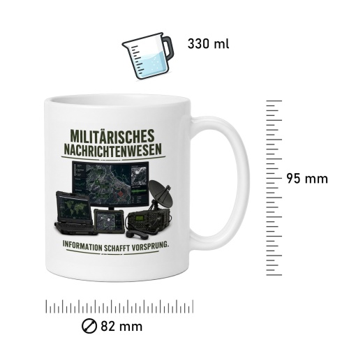 Tasse »Militärisches Nachrichtenwesen«