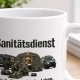 Tasse »Sanitätsdienst – Für die Truppe. Für das Leben.«
