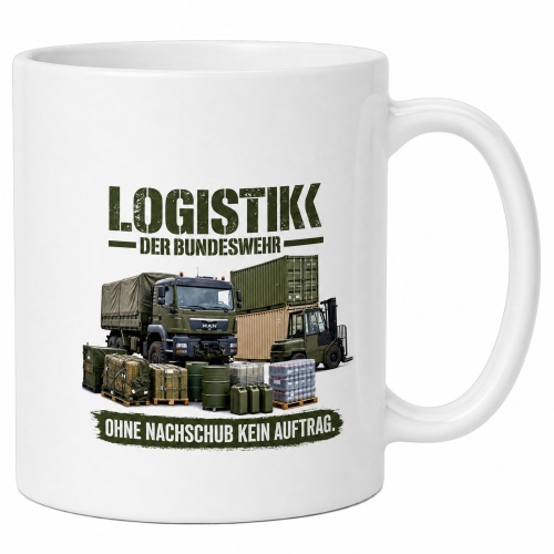Tasse »Logistik der Bundeswehr – Ohne...