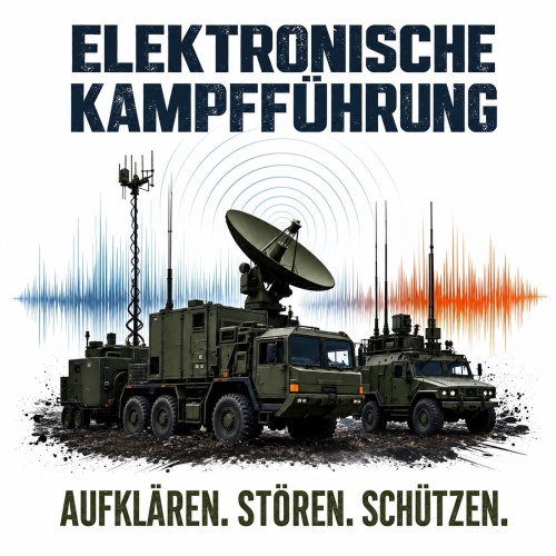 Tasse »Elektronische Kampfführung«