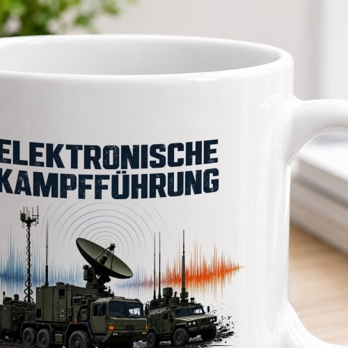 Tasse »Elektronische Kampfführung«