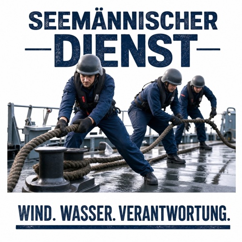 Tasse »Seemännischer Dienst – Wind....
