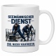 Tasse »Seemännischer Dienst – Wind. Wasser. Verantwortung.«