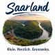 Tasse »Saarland – Klein. Herzlich. Grenzenlos.«