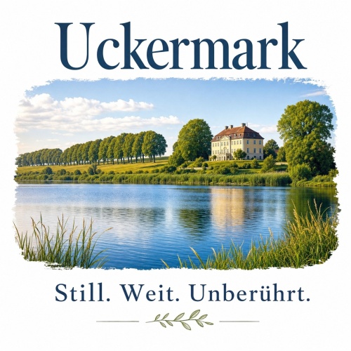 Tasse »Uckermark – Still. Weit....