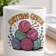 Tasse »Knitting Queen«
