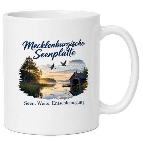 Tasse »Mecklenburgische Seenplatte«
