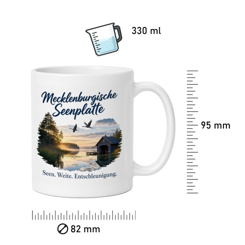 Tasse »Mecklenburgische Seenplatte«