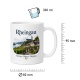 Tasse »Rheingau – Genuss. Reben. Eleganz.«