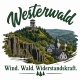 Tasse »Westerwald – Wind. Wald. Widerstandskraft.«