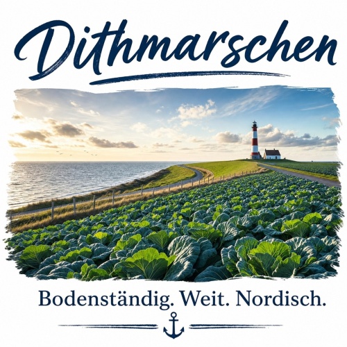 Tasse »Dithmarschen – Bodenständig....