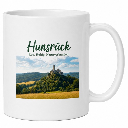 Tasse »Hunsrück – Rau. Ruhig....
