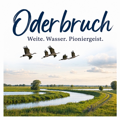 Tasse »Oderbruch – Weite. Wasser....
