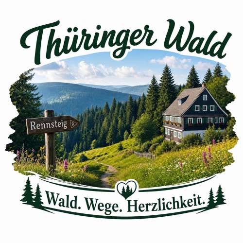 Tasse »Thüringer Wald – Wald. Wege....