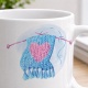 Tasse »Strickherz«