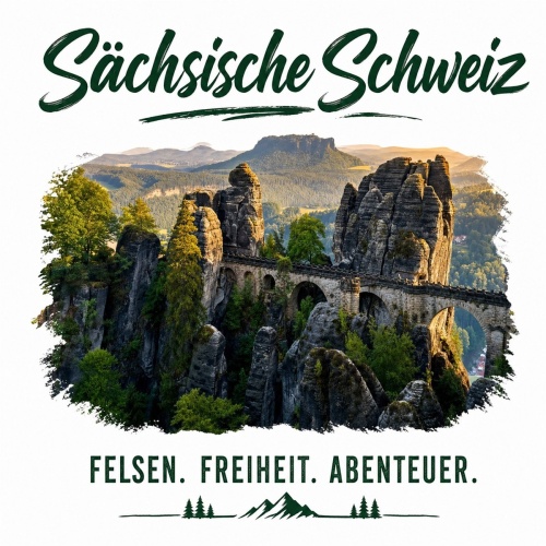 Tasse »Sächsische Schweiz – Felsen....