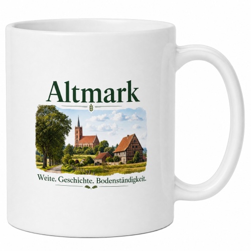 Tasse »Altmark – Weite. Geschichte....