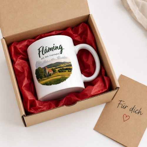 Tasse »Fläming – Still. Weit. Ursprünglich.«