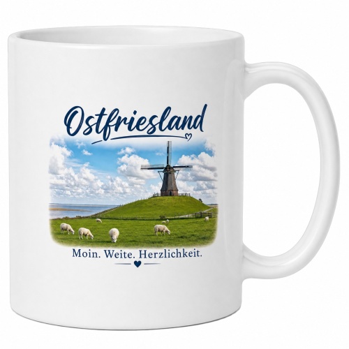 Tasse »Ostfriesland – Moin. Weite....