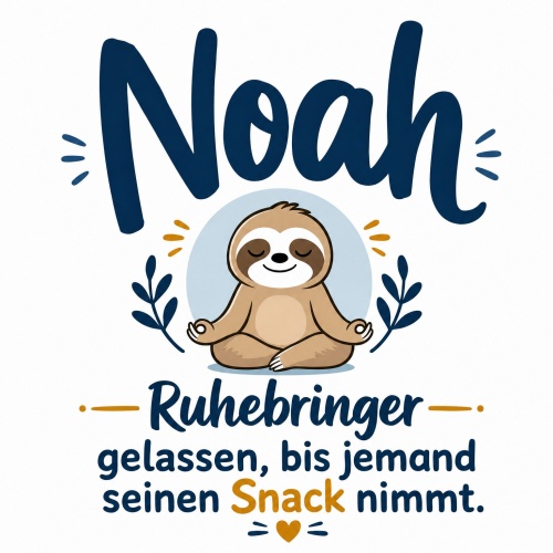 Tasse »Noah – Ruhebringer, bis jemand seinen...
