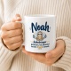 Tasse »Noah – Ruhebringer, bis jemand seinen Snack nimmt«