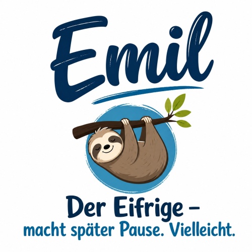 Tasse »Emil – Der Eifrige – macht...