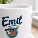 Tasse »Emil – Der Eifrige – macht später Pause. Vielleicht.«