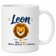 Tasse »Leon – Der Löwe, Mut inklusive«
