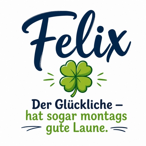Tasse »Felix – Der Glückliche«