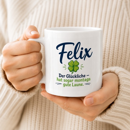 Tasse »Felix – Der Glückliche«