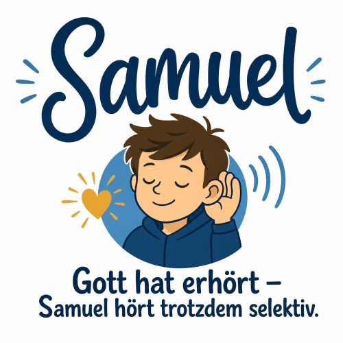 Tasse »Samuel – Gott hat erhört«