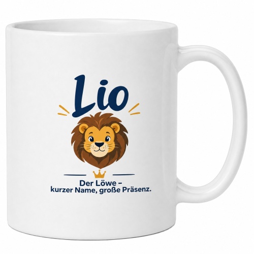 Tasse »Lio – Der Löwe, große...