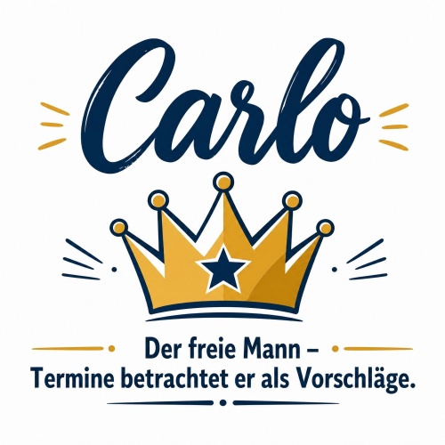 Tasse »Carlo – Der freie Mann«