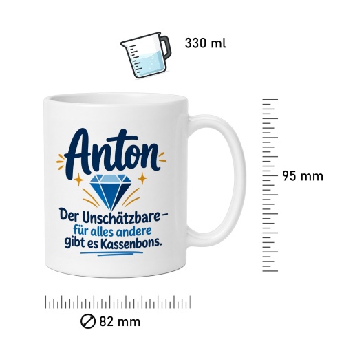 Tasse »Anton – Der Unschätzbare«