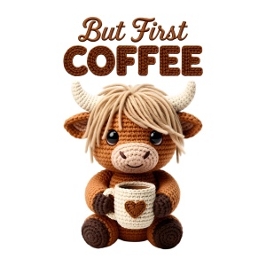 Tasse "But First Coffee - Stricken"