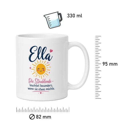 Tasse »Ella – Die Strahlende«