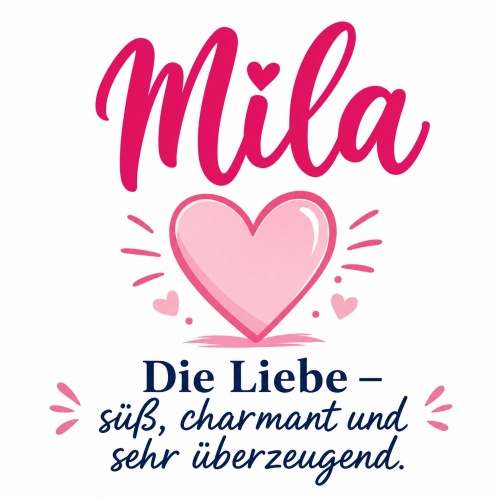 Tasse »Mila – Die Liebe, süß und...