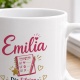 Tasse »Emilia – Die Eifrige hat sogar für die Pause einen Plan«