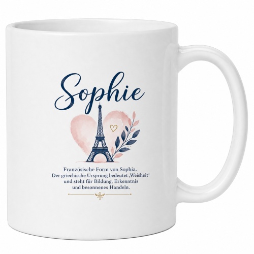 Tasse »Sophie – Weisheit & Herz«