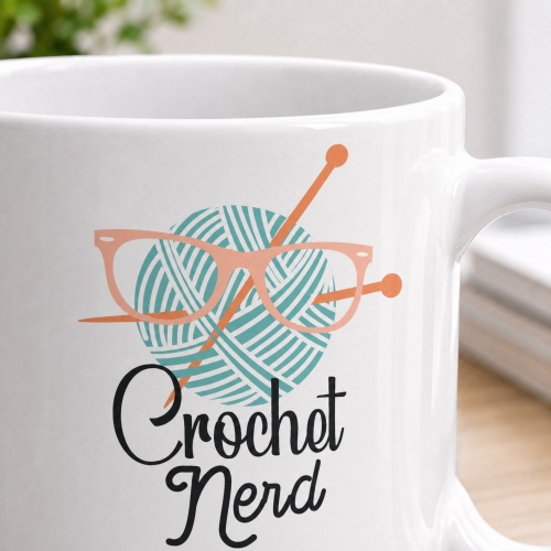 Tasse »Crochet Nerd«