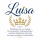 Tasse »Luisa – Bedeutungs-Name & Krone«