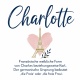 Tasse »Charlotte – Eiffelturm & Herz«