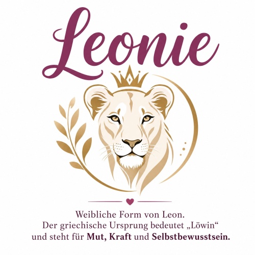 Tasse »Leonie – Löwin, Mut, Kraft &...