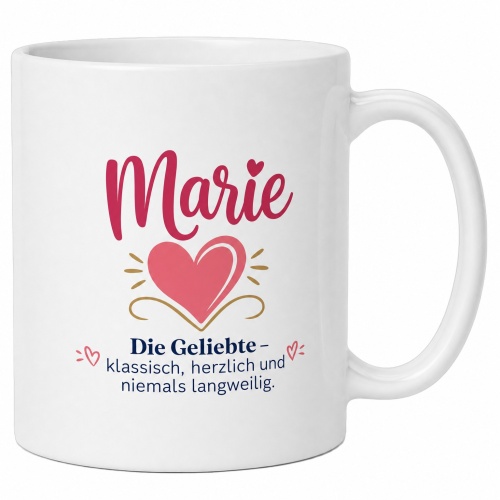Tasse »Marie – Die Geliebte«