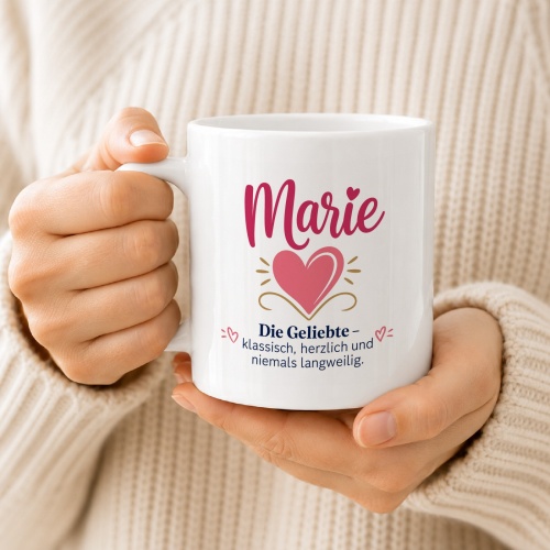 Tasse »Marie – Die Geliebte«